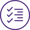 list item with text on the right